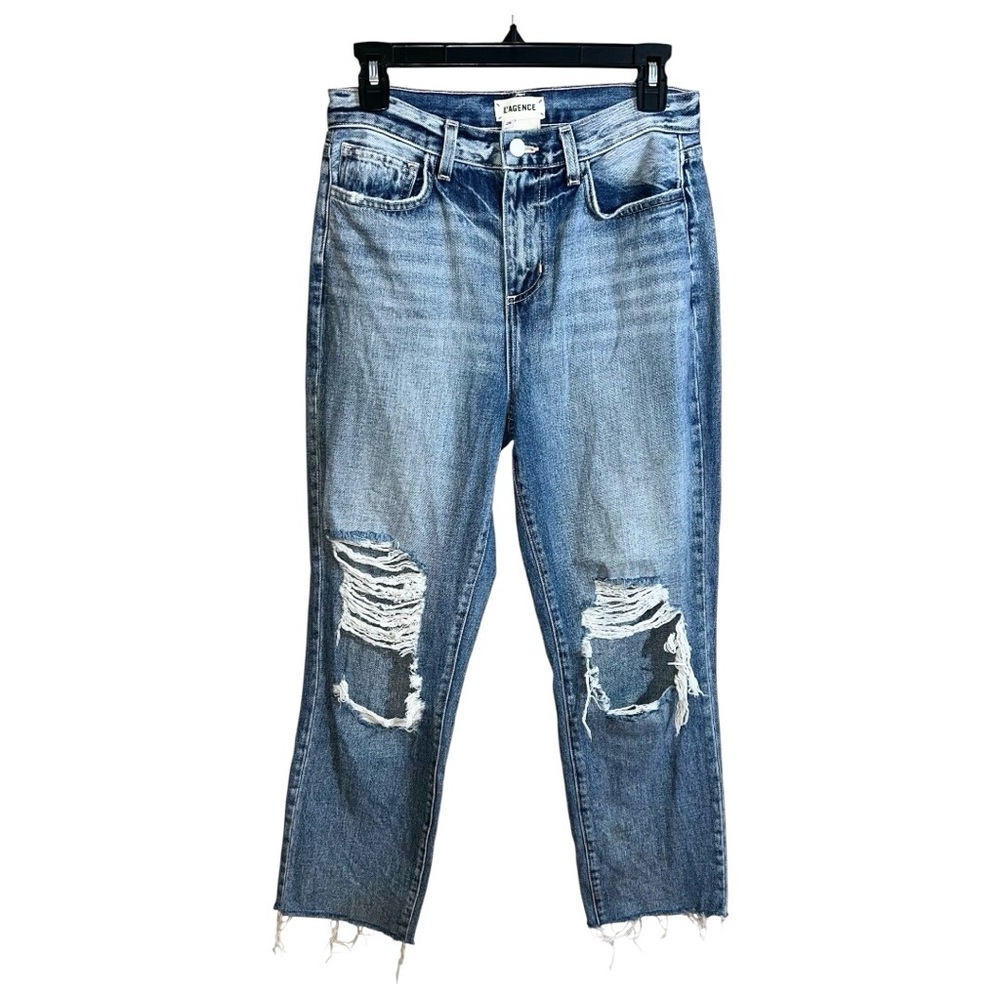 L’Agence Jeans Women’s Size 26 Blue Light Wash Straight 29x26